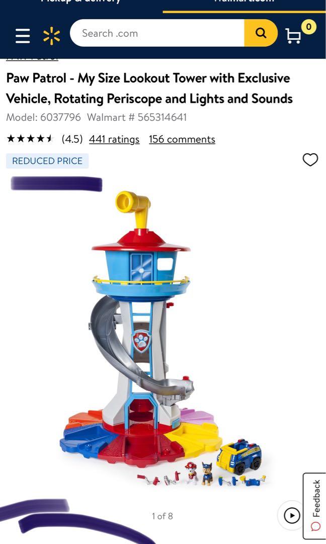 Pick up only Paw Patrol My size Lookout Tower. Srp 10k Plus addtl