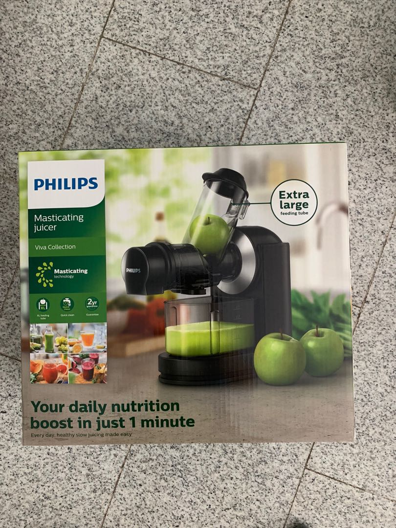 Philips masticating juicer hr1889, TV & Home Appliances, Kitchen