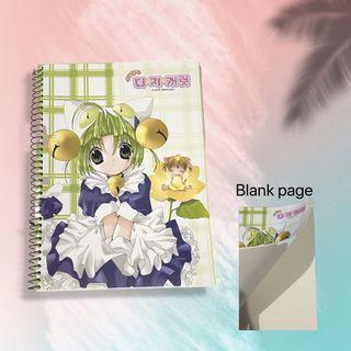 Plain Notebook (uk. A4) - Anime