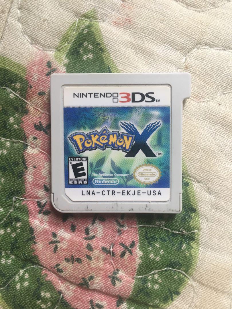 Pokemon x cartridge clearance