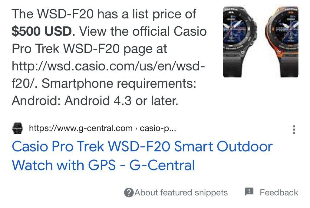 Pro trek smart watch Men s Fashion Watches Accessories