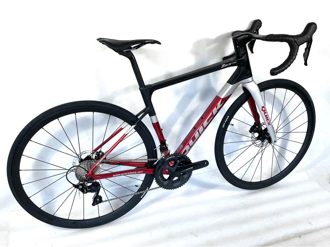 Quickpro Zeit Quick Zeit Pro 7020快客全內走碟剎公路車7020套件全內線碳架carbon disc roadbike, 女裝, 運動服裝 ...
