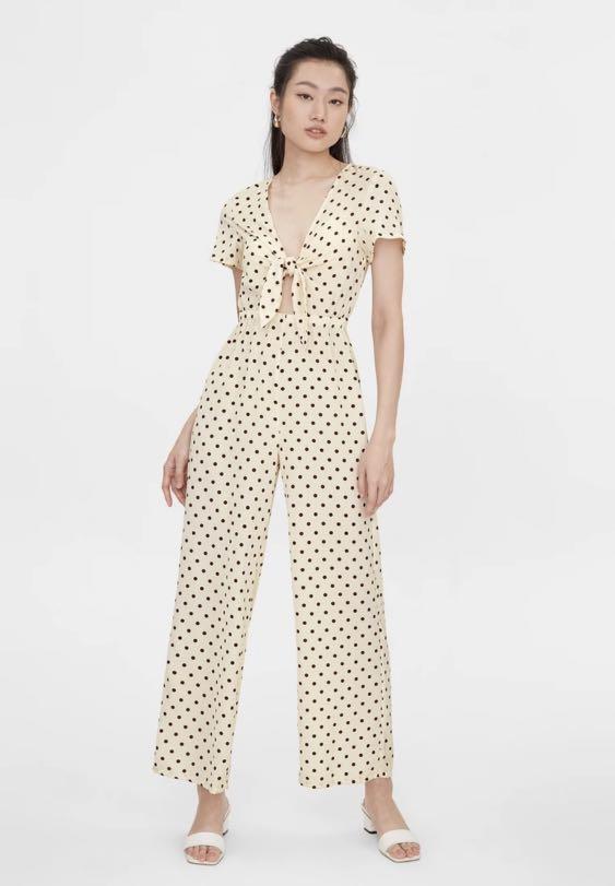 Quiz polka 2024 dot jumpsuit