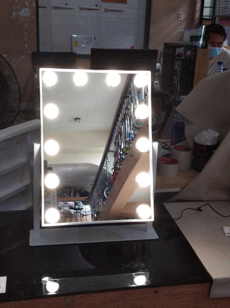 Radiance Illuminated Glamour Vanity Mirror, Furniture & Home Living