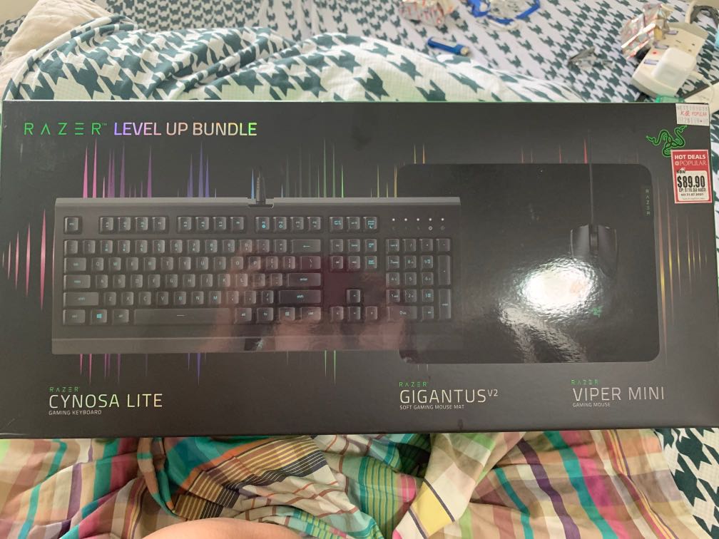 Level Up Bundle Razor RAZER LEVEL UP BUNDLE, Computers & Tech, Parts & Accessories, Computer ...