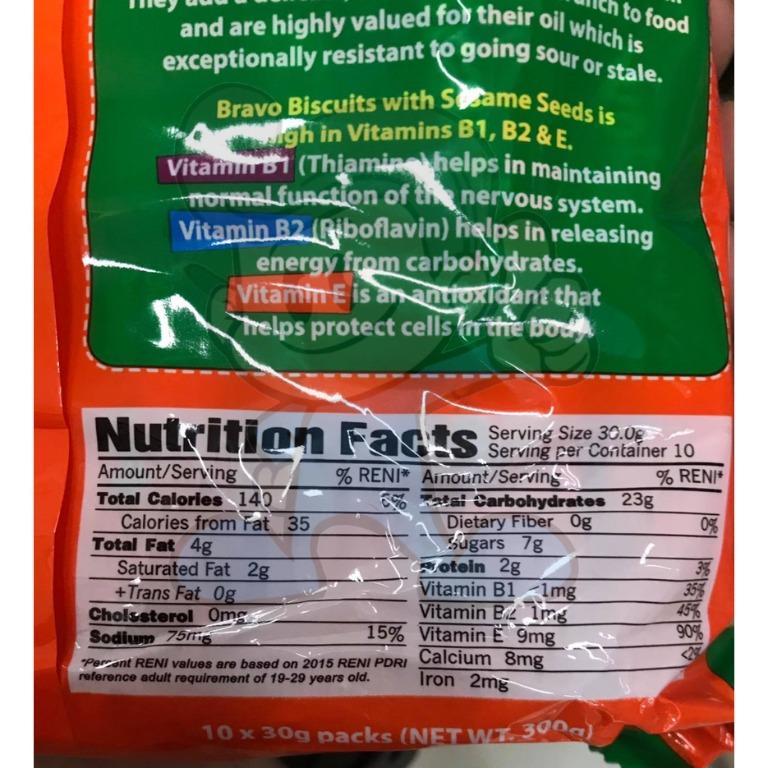 Bravo Nutritional Info Blog Dandk