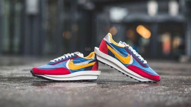 Waffle sacai blue multi hot sale
