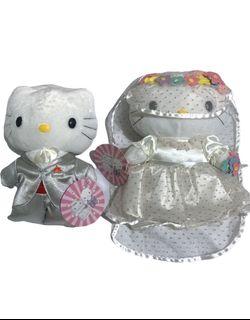 Sanrio Hello Kitty & Dear Daniel Plush Bride n Groom Doll Sweetheart Romantic Wedding Set