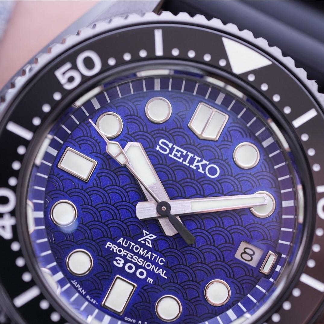 Brand New Seiko Prospex Marinemaster Seigaiha Dial USA Exclusive Limited  Edition SLA053 SLA059, Men's Fashion, Watches & Accessories, Watches on  Carousell