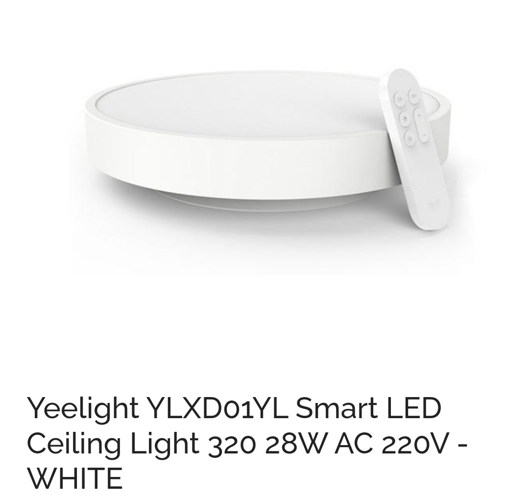 Yeelight ylxd01yl 320 28w smart led ceiling light ac 220v discount