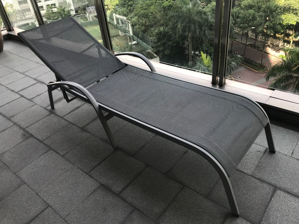 SUN LOUNGER IKEA TORHOLMEN grey Furniture Home