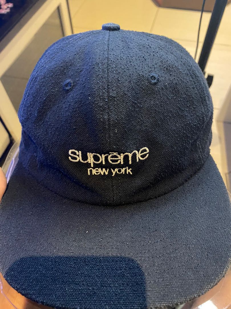 supreme classic logo cap