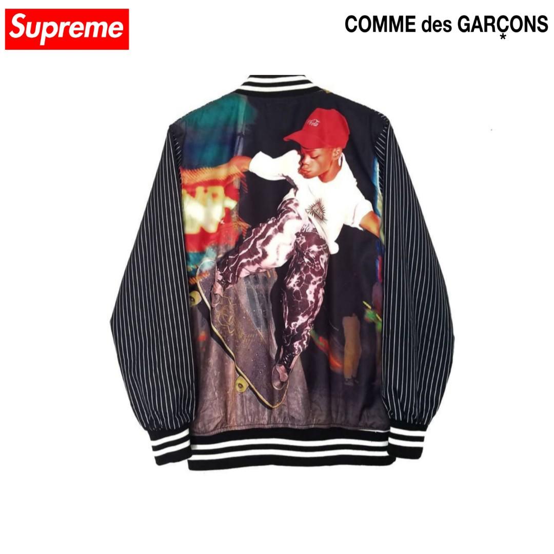 Supreme x cdg jacket store