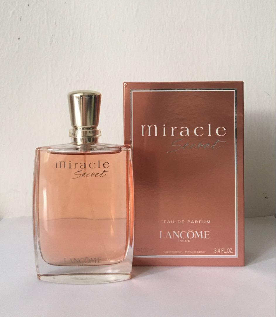 Lancome miracle secret edp sales