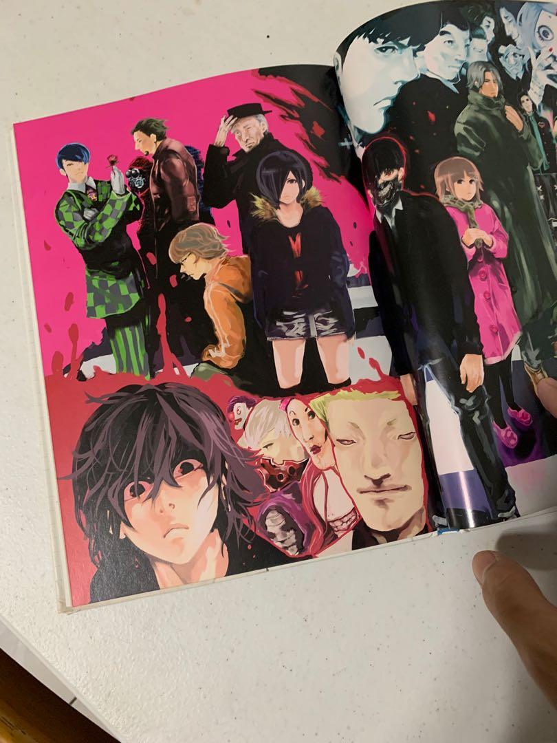 Tokyo Ghoul Illustrations - Artbook (Category: Comics & Manga) located in Cavite. Submitted by kuronamivandal (Listing ID 1108941689, Image 3). Description: My first artbook, it holds a sentimental value but some hobbies need to go. -Used but definitely not abused - Rare book (Japanese Edition) - Perfect for Tokyo Ghoul collectors!.