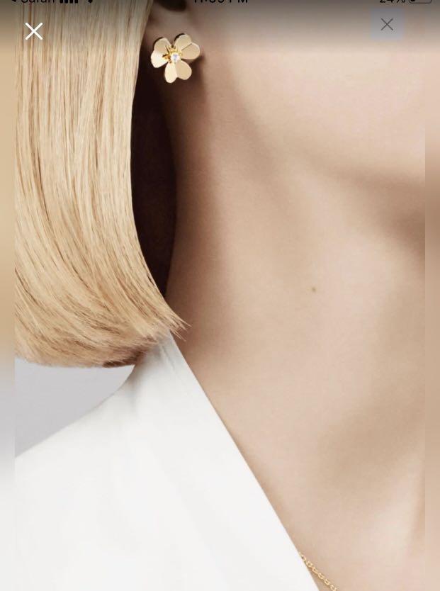 Van cleef and arpels frivole deals earrings