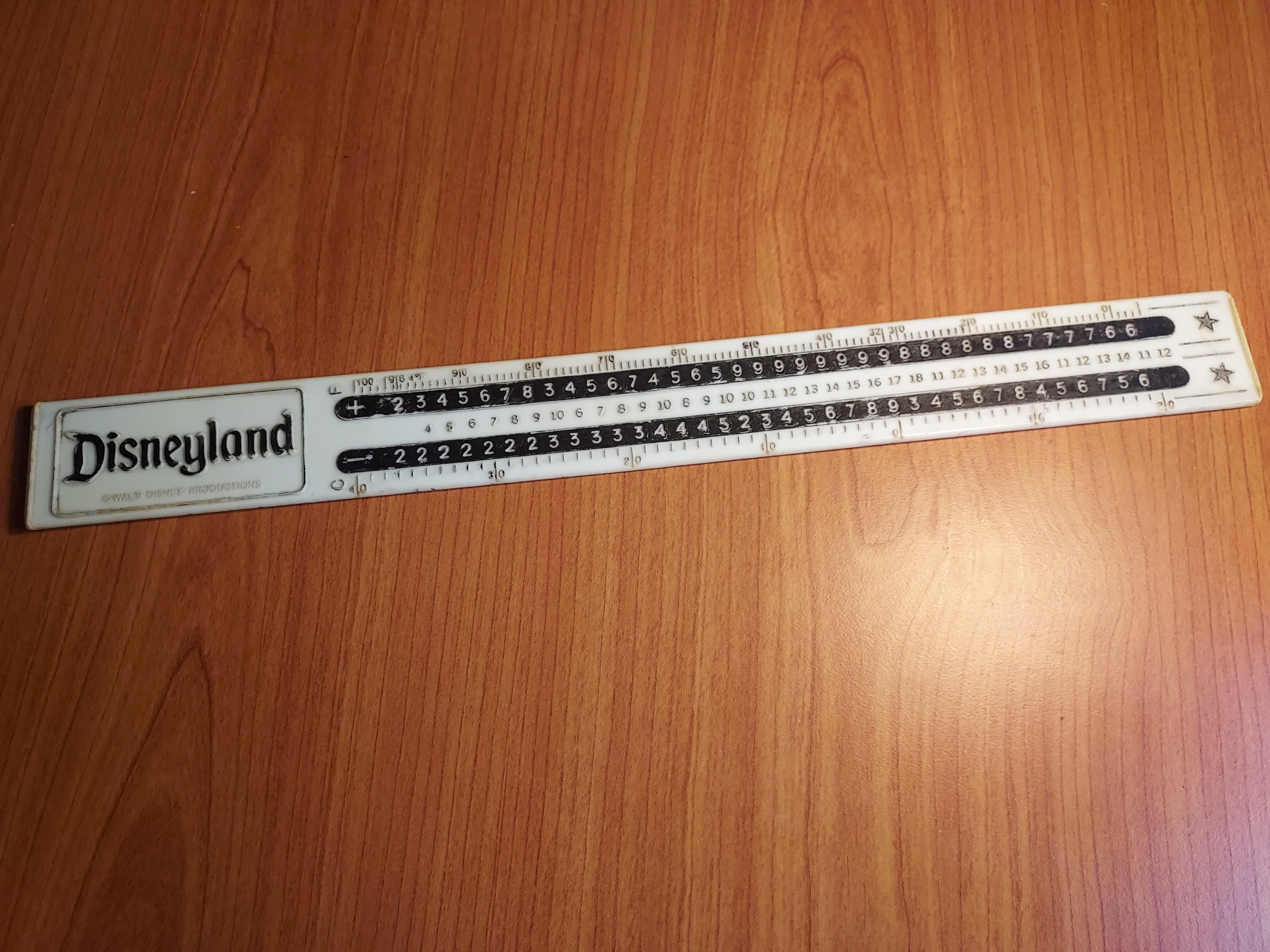 Vintage Disneyland Ruler, Hobbies & Toys, Collectibles & Memorabilia ...