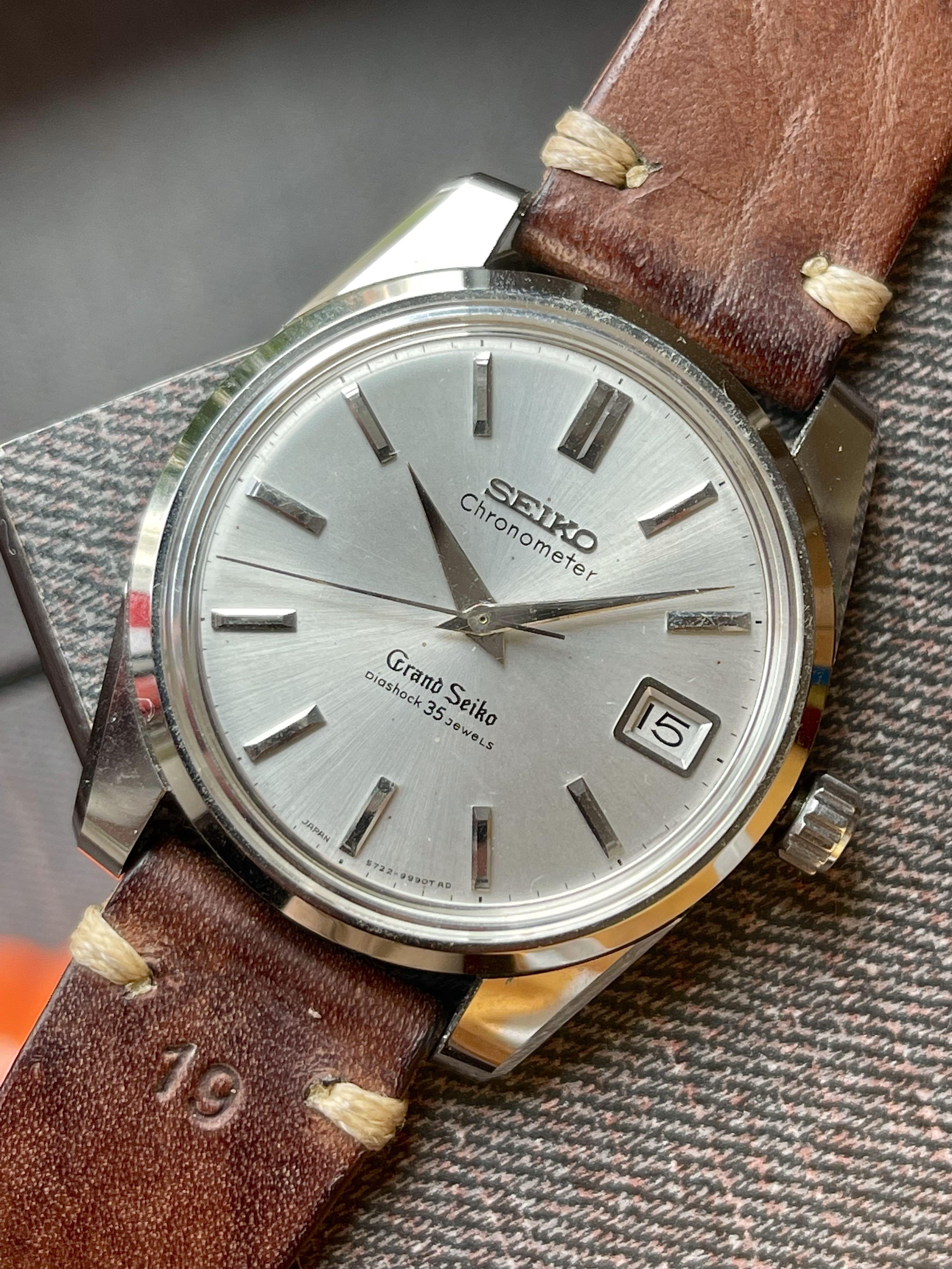Vintage Grand Seiko (GS) 5722-9990 - not  Rolex/Omega/Longines/Citizen/Tudor, Luxury, Watches on Carousell