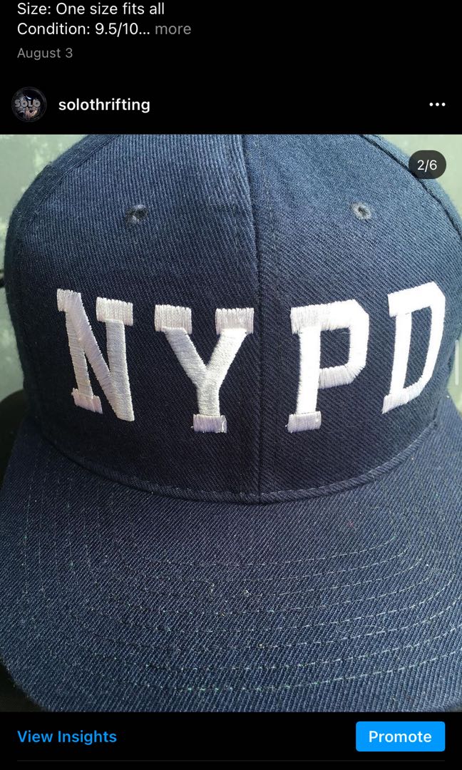 nypd snapback