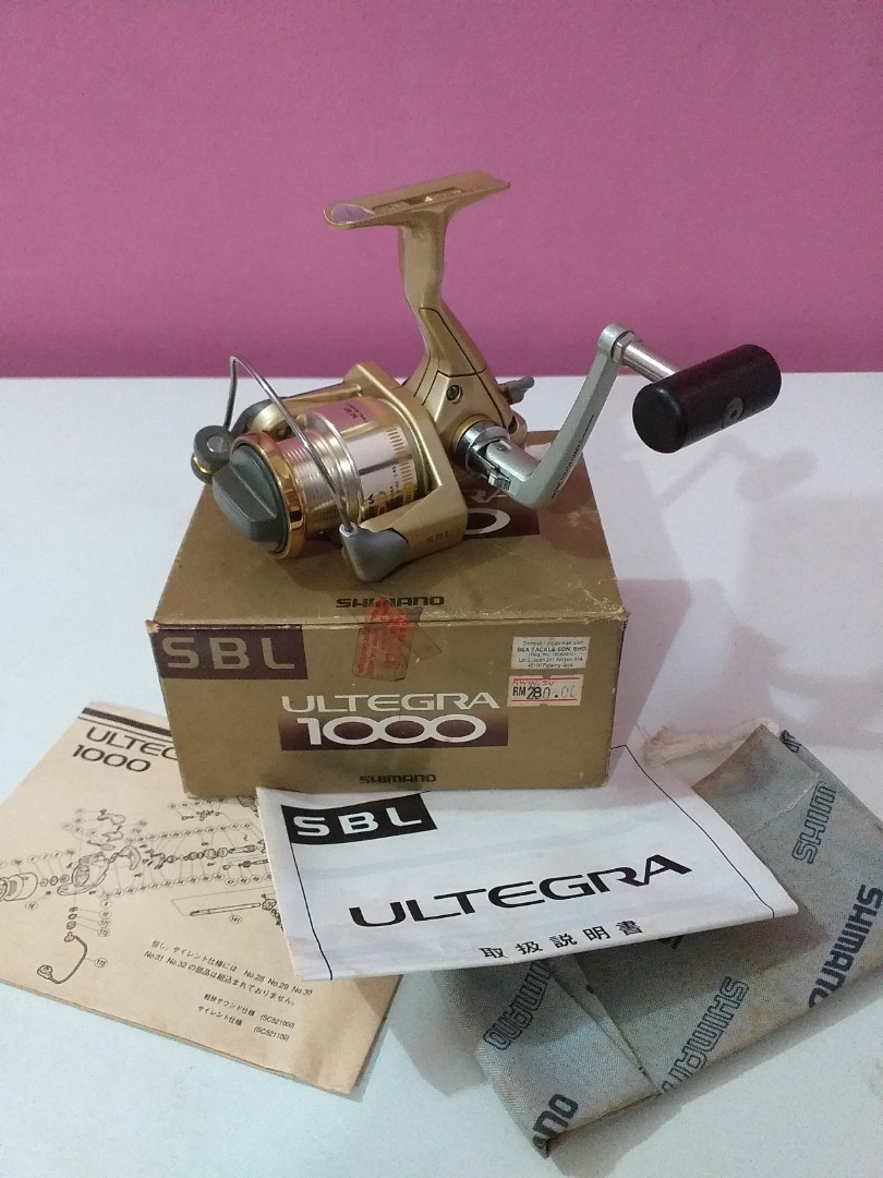 Vintage Reel Shimano Ultegra 1000, Hobbies & Toys, Collectibles &  Memorabilia, Vintage Collectibles on Carousell