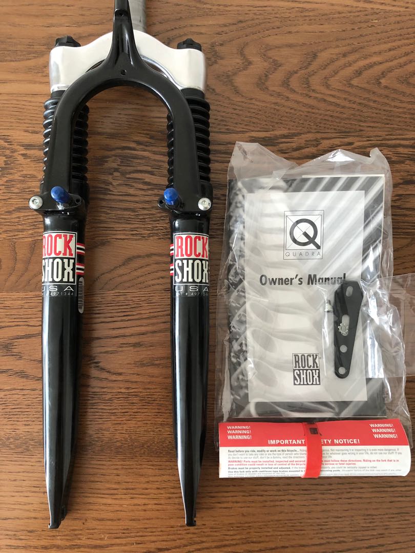 Vintage Retro 90s Rockshox MTB Front Suspension Fork Gravel Bike