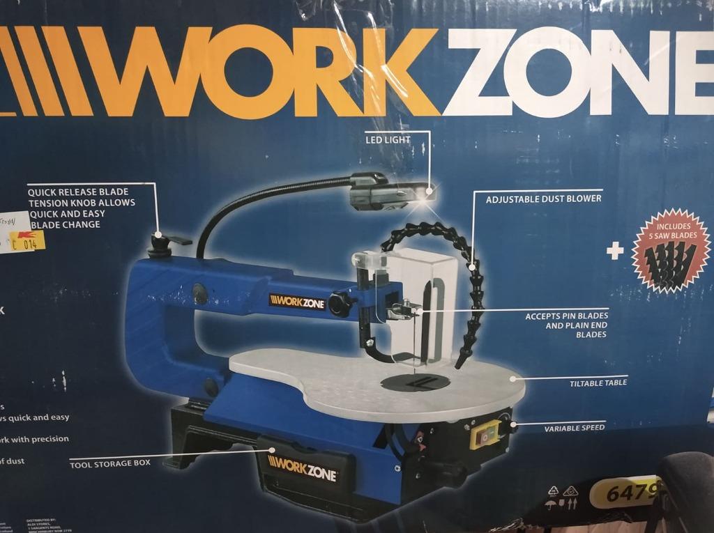 Workzone Scroll Saw 120W Commercial Industrial Construction