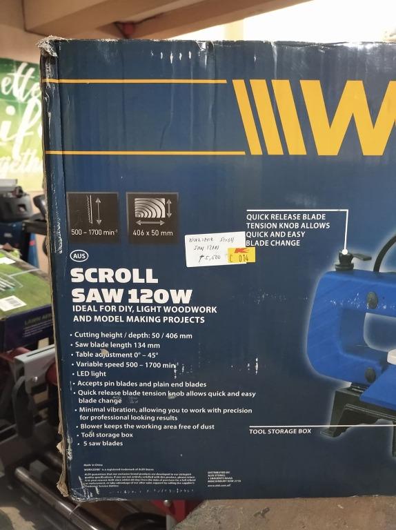 Workzone Scroll Saw 120W, Commercial & Industrial, Construction Tools