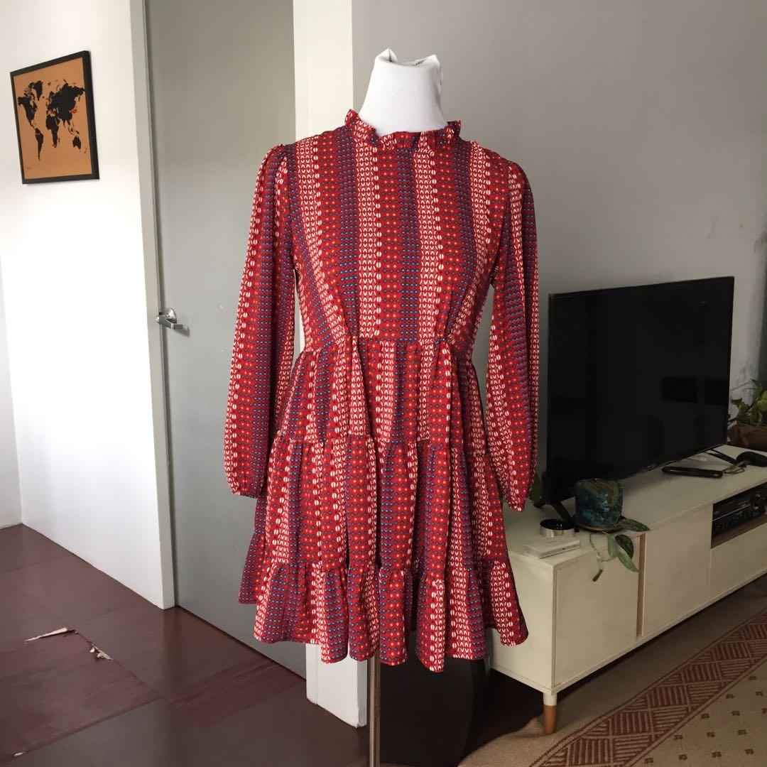 Zara inspired dress (Category: Dresses) located in Manila. Submitted by cb0903 (Listing ID 1108949802, Image 1). Description: Size s-m Used once No issue — good as new Rfs: decluttering Location: Marikina Delivery: mr speedy or gogo express Will give discount for two or more purchase! 💖.