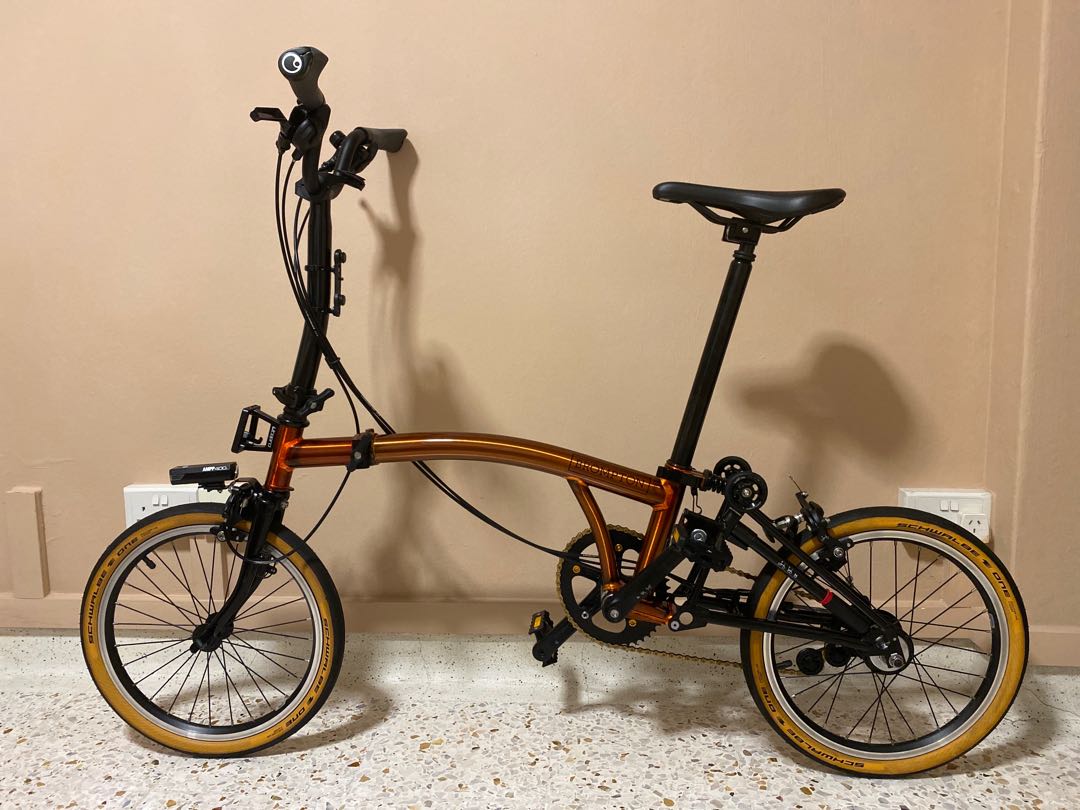 Brompton m6l shop flame lacquer