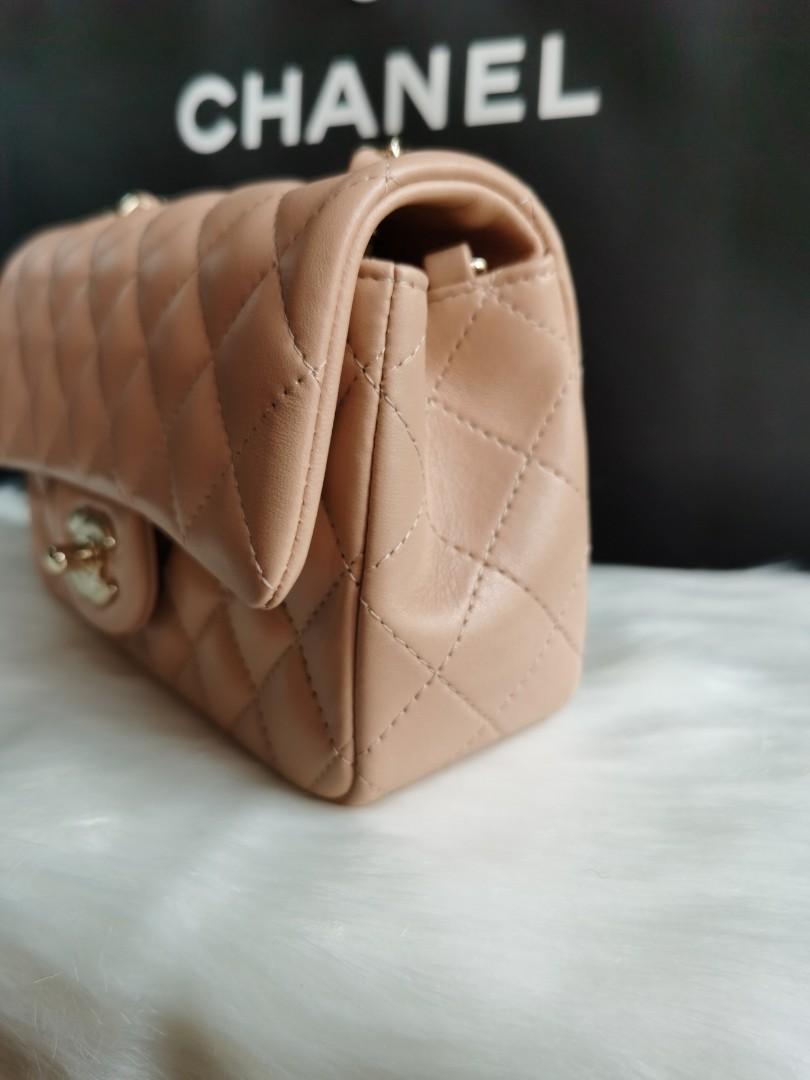 Chanel Coco First CC Chain Flap Bag Dark Nude Caviar – ＬＯＶＥＬＯＴＳＬＵＸＵＲＹ