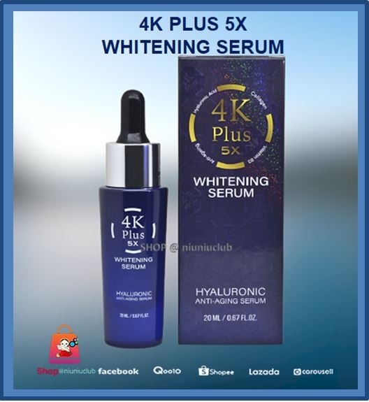 4K Plus 5X Whitening Serum