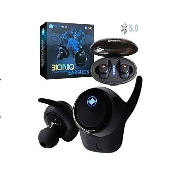 5452) SoundWhiz BioniQ True Wireless Sports Earbuds V5.0, Audio, Earphones  on Carousell