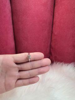 SALE❤❤❤.60 carat engagement diamond ring in 18k white gold