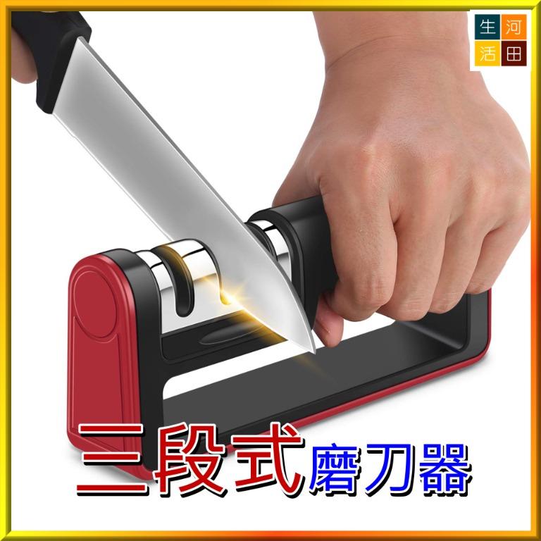Buy Wholesale China 4-in-1 Kitchen Knife Accessories: 3-stage Knife  Sharpener Helps Repair, Restore, Polish Blades, Ceramic, Tungsten Steel,  Black & 3-stage Knife Sharpener at USD 2.99