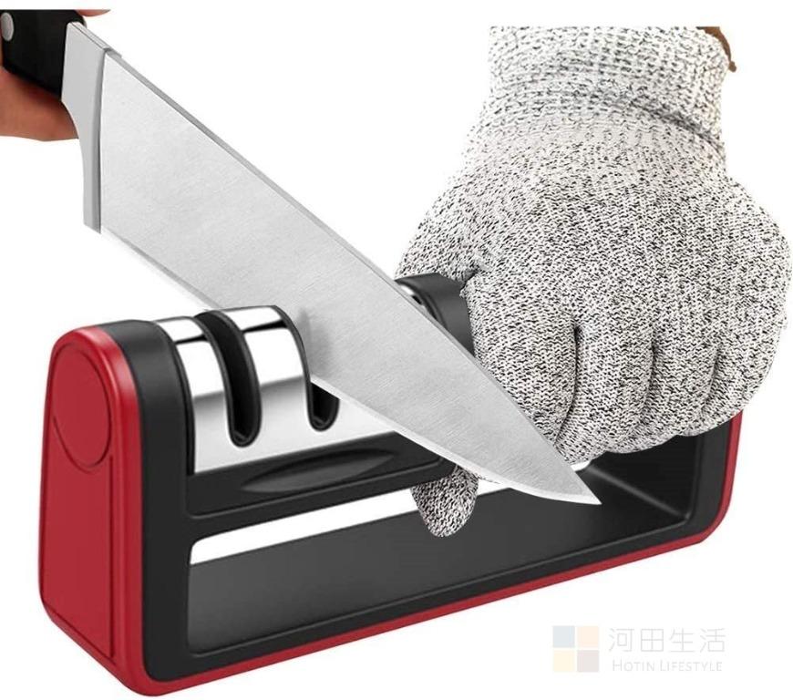 Buy Wholesale China 4-in-1 Kitchen Knife Accessories: 3-stage Knife  Sharpener Helps Repair, Restore, Polish Blades, Ceramic, Tungsten Steel,  Black & 3-stage Knife Sharpener at USD 2.99