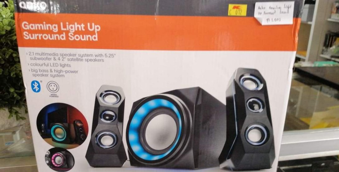 Light up surround sound system clearance