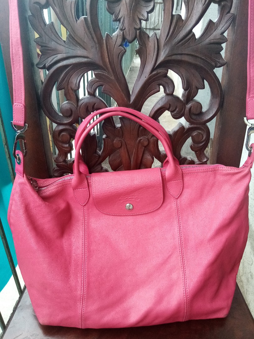 Authentic LONGCHAMP 2way bag, Luxury, Bags & Wallets on Carousell