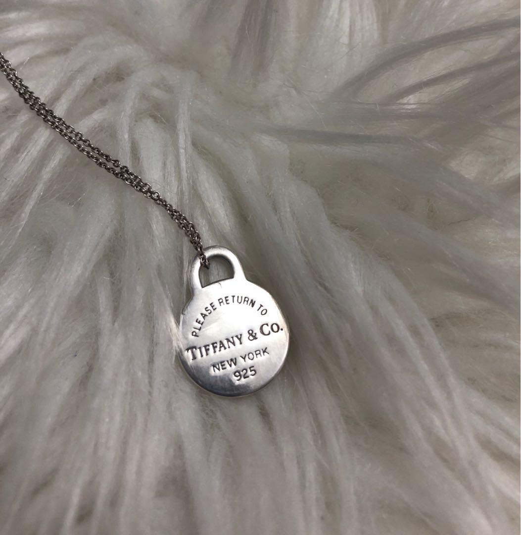 Return to Tiffany® Heart Tag Pendant in Sterling Silver with a Diamond,  Mini | Tiffany & Co.