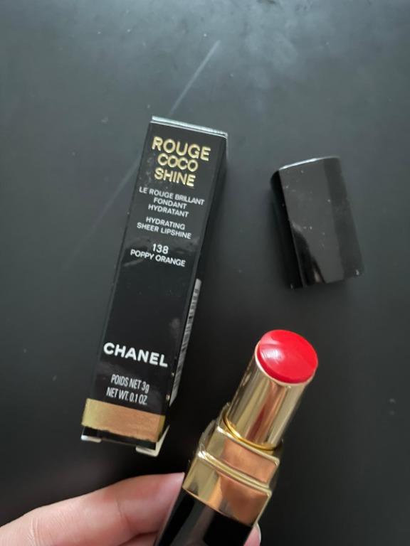 BN Chanel lipstick poppy orange