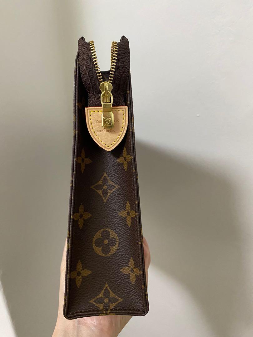 Louis Vuitton Toiletry Pouch 26 Conversion Kit to Shoulder Bag with Chain  Handbag Liner - Handbagholic