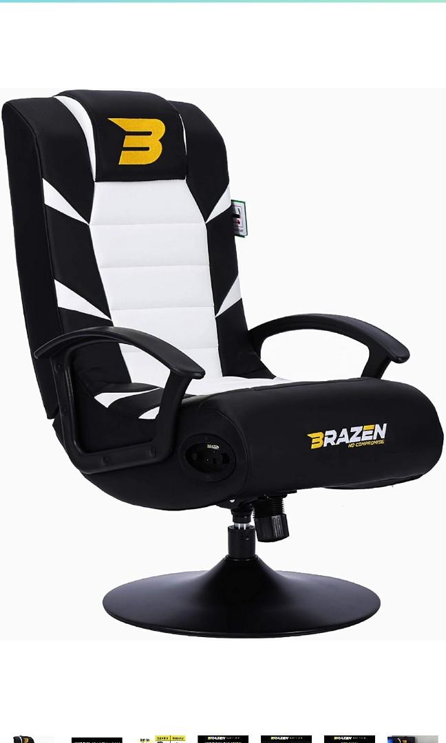 Brazen pride 2.1 bluetooth surround sound gaming chair deals
