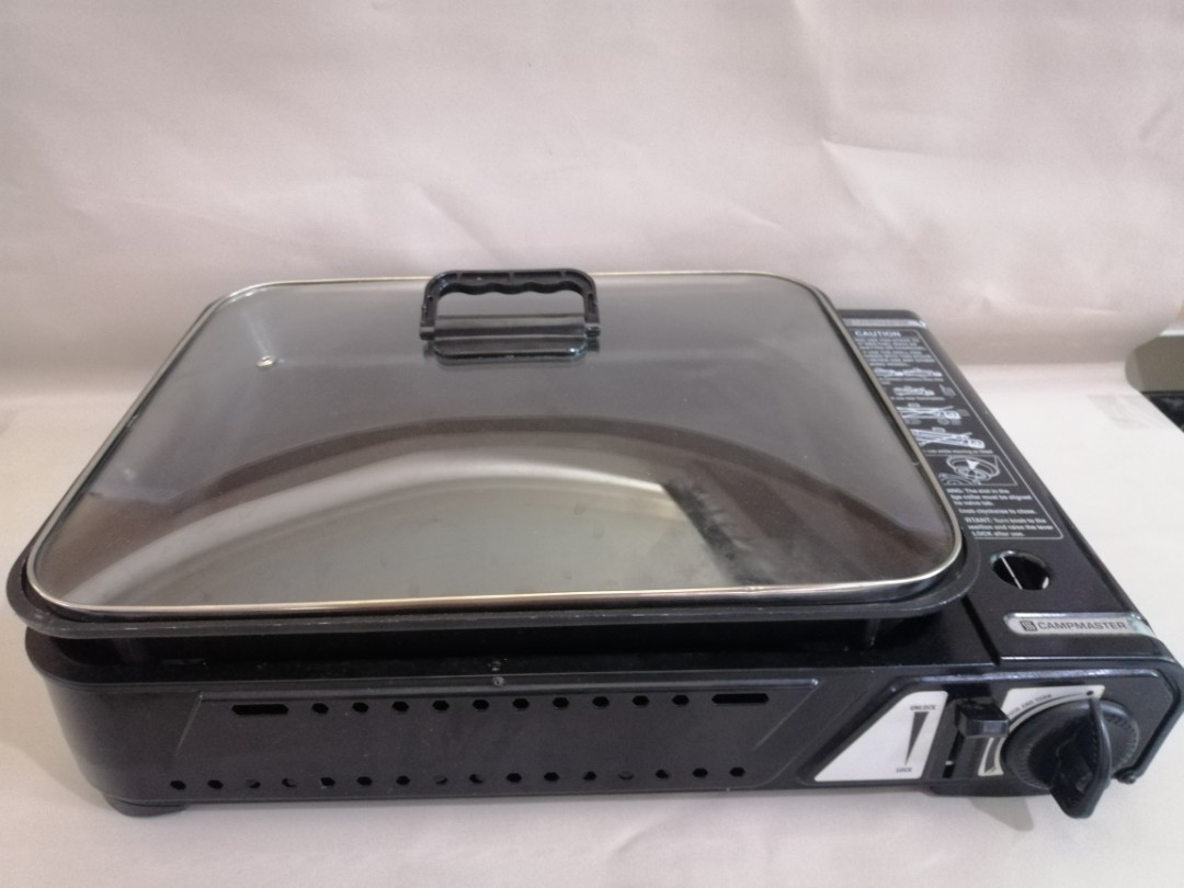 Campmaster Deep Dish Grill Stove, Furniture & Home Living, Kitchenware