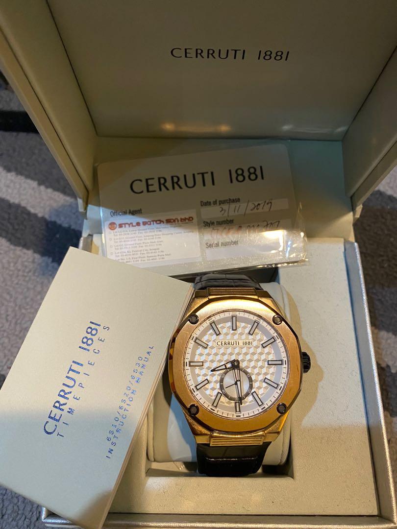 Cerruti 1881 watch 2019 top