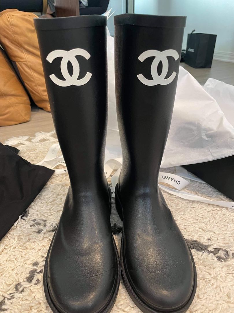 Chanel Boots (Very Hard to Get), Women's Fashion, Footwear, Boots on  Carousell