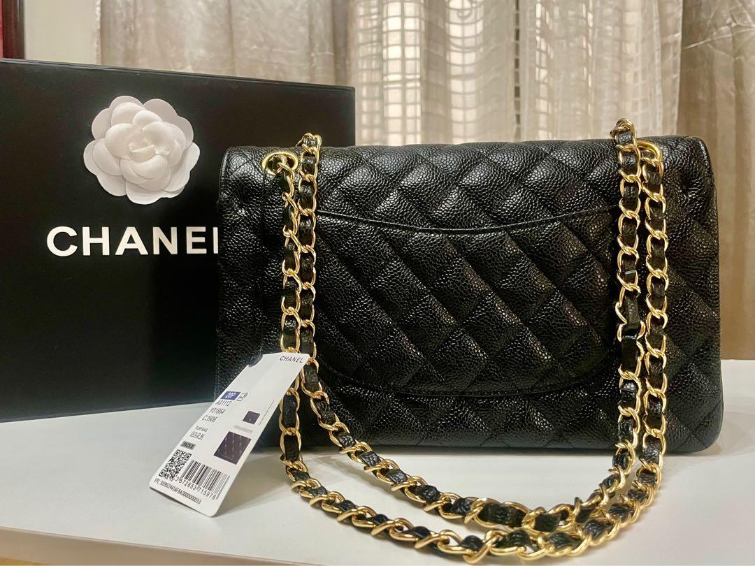 Chanel double flap medium caviar price
