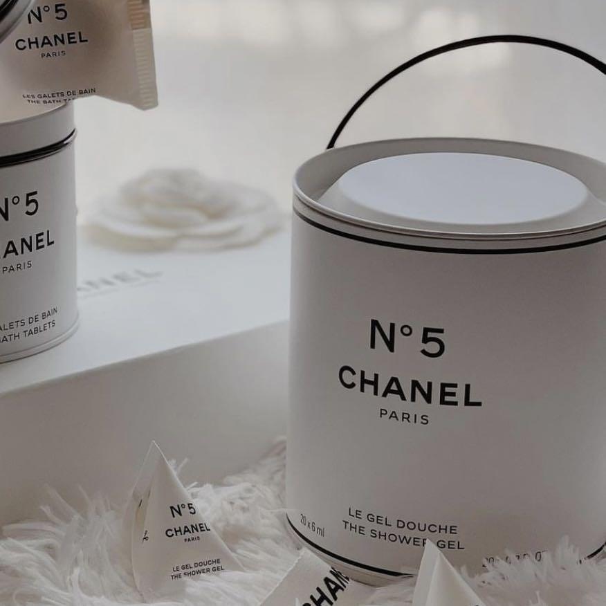 chanel shower tablets