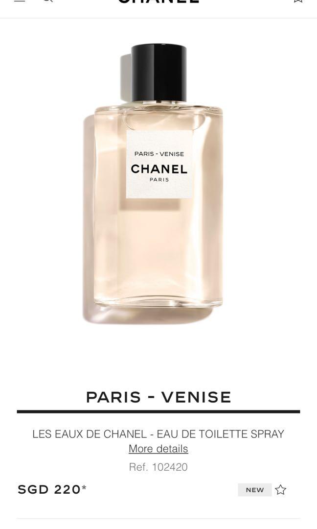 Paris venise chanel best sale perfume