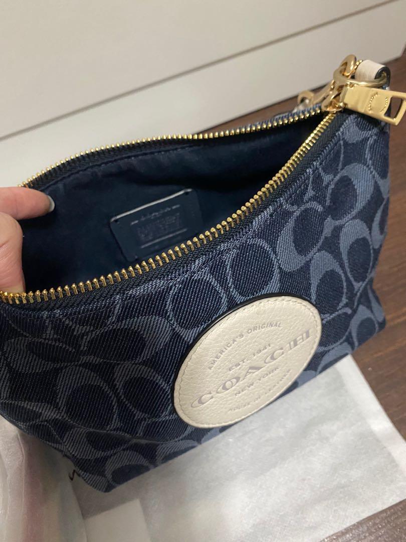 Coach Denim Monogram Bag, Women's Fashion, Bags & Wallets, Shoulder