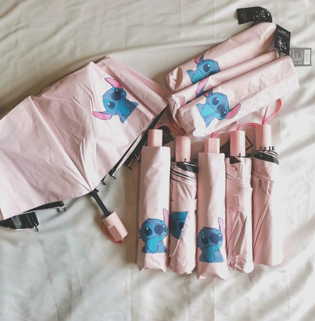 Cute Stitch Umbrella, Women's Fashion, Jewelry & Organisers, Body