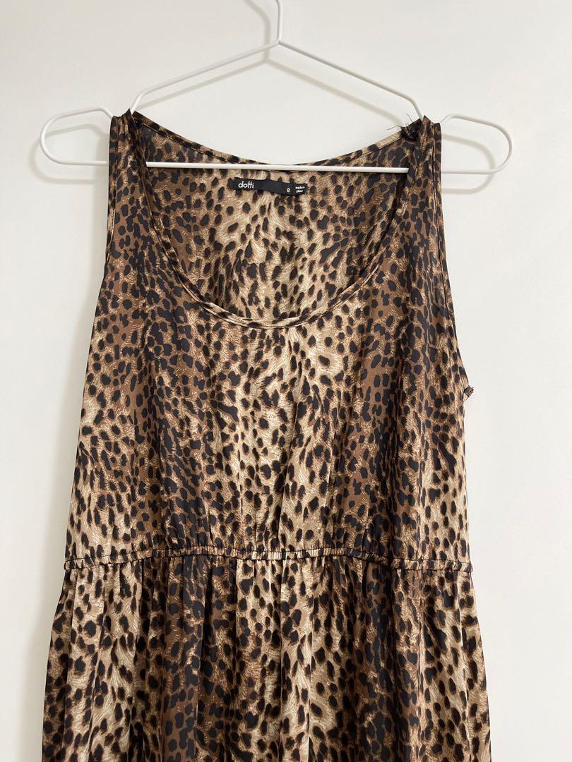 Dotti leopard dress hot sale